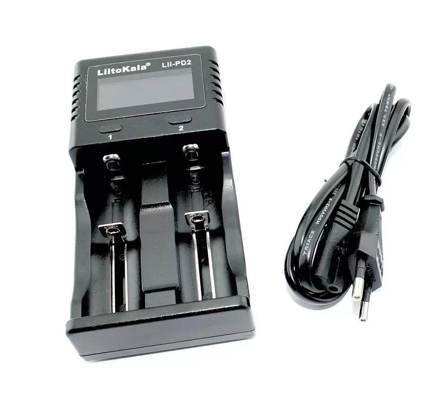 Зарядное устройство для Цилиндрических АКБ LiitoKala Lii-PD2 + КАБЕЛЬ С7-9