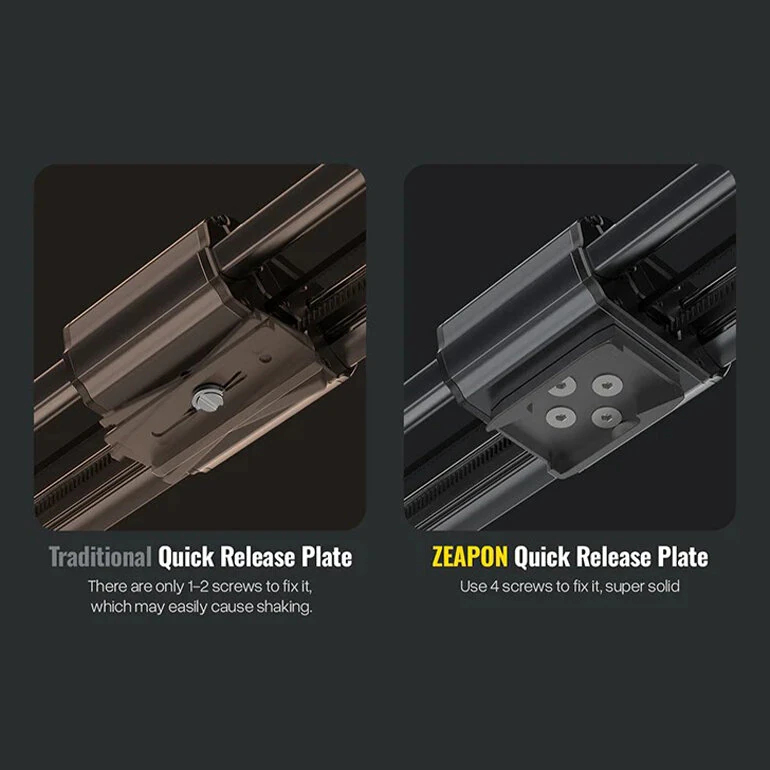 Быстросъёмная площадка Manfrotto St. для слайдера Zeapon (AR-H1) КОМПЛЕКТ-8