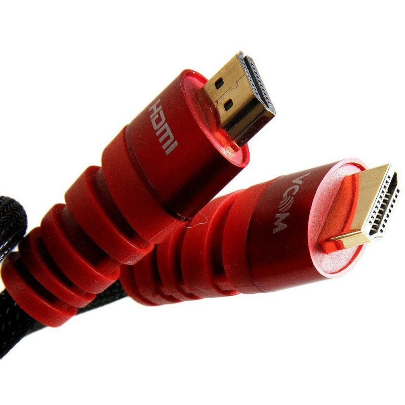 Кабель HDMI - HDMI V2.0 Vcom CG526S-R-3M 3 метра-1