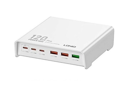 Зарядное Устройство USB Ldnio Q605 (порты: 3 Type-A /3 Type-С)120Вт-1