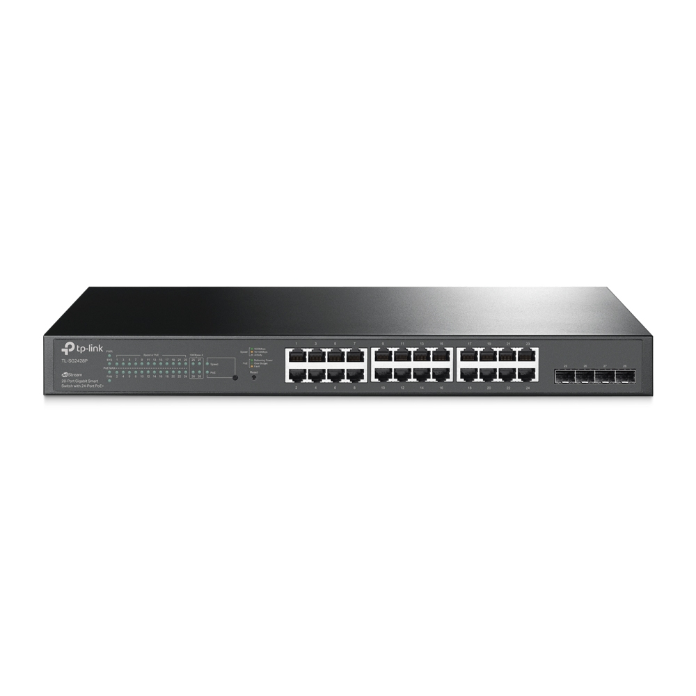 Коммутатор неуправляемый 1 Гбит/с TP-Link Omada TL-SG2428P V5 (28 портов, PoE)-1