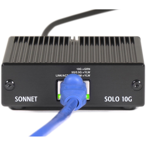 Адаптер Ethernet 10 Gigabit на Thunderbolt 3Sonnet Solo 10GBASE-T (NBASE-T Support)-2