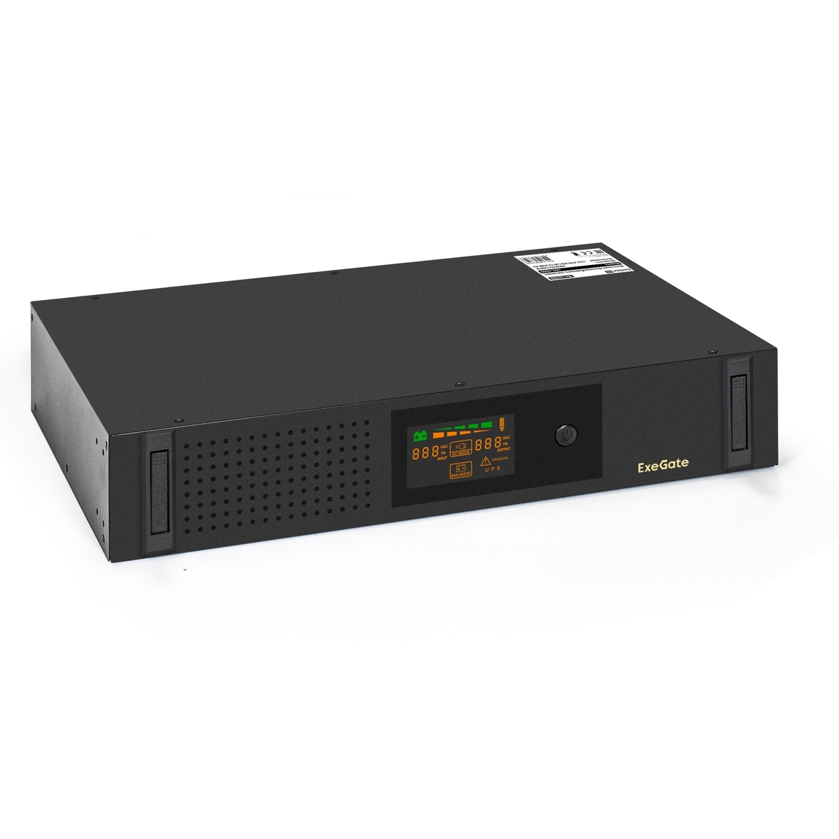 ИБП ExeGate ServerRM UNL-2000.LCD.AVR.2SH.3C13.USB.2U-3