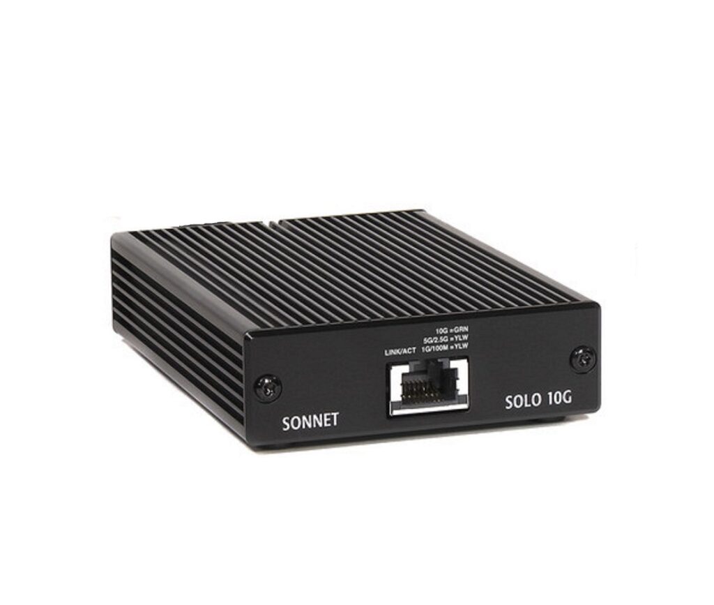 Адаптер Ethernet 10 Gigabit на Thunderbolt 3Sonnet Solo 10GBASE-T (NBASE-T Support)-1