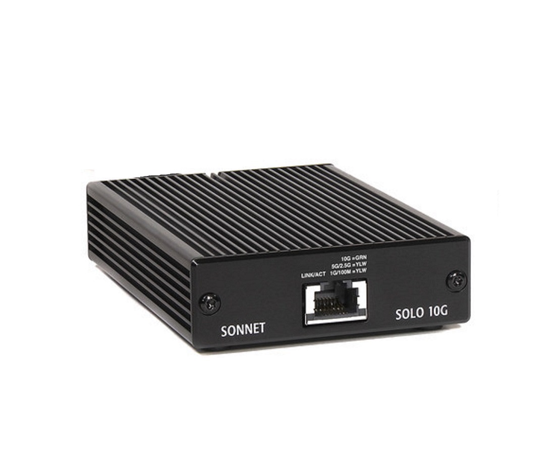 Адаптер Ethernet 10 Gigabit на Thunderbolt 3Sonnet Solo 10GBASE-T (NBASE-T Support)-1
