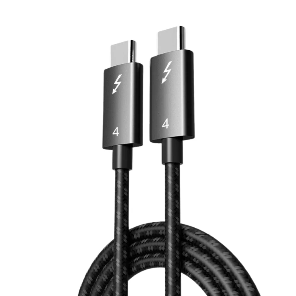 Кабель Thunderbolt 4/USB 4 Type C-Type C, 100Вт 8K@60Hz, 40 Гбит/с Nnm 1М-1