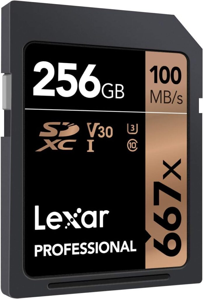 Карта памяти Lexar SDXC 256Gb V30 UHS-I U3-2