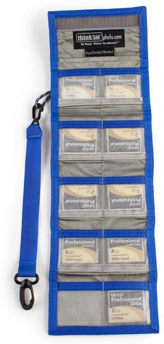 Чехол для карт памяти Think Tank Pixel Pocket Rocket, (740209, 12.1x7x1.3 см, синий)-2