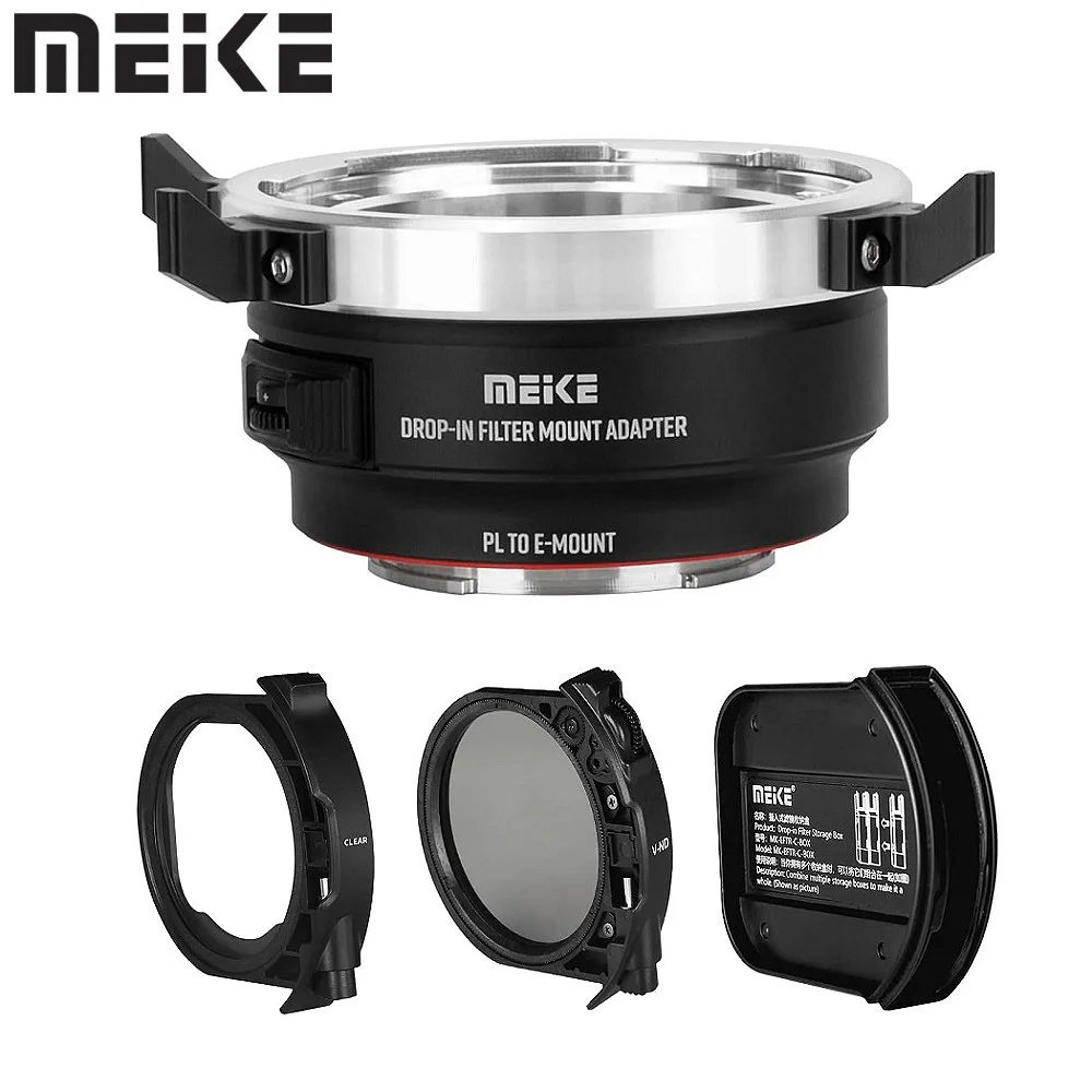 Адаптер для Объектива PL на байонет камеры SONY E - Meike MK-PLTE-C-6