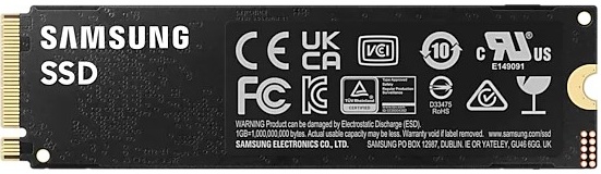 Диск SSD Samsung M.2 990 PRO 1TB PCIe 4.0 x4 V-NAND TLC (MZ-V9P1T0BW)-3