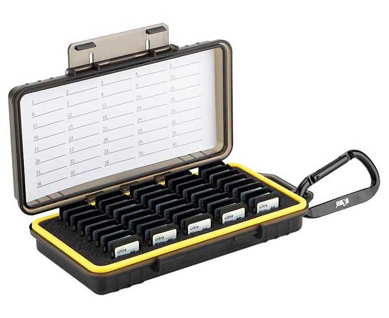 Кейс для карт памяти (до 40 штук SD) JJC KIWIFOTOS KCB-SD40-2