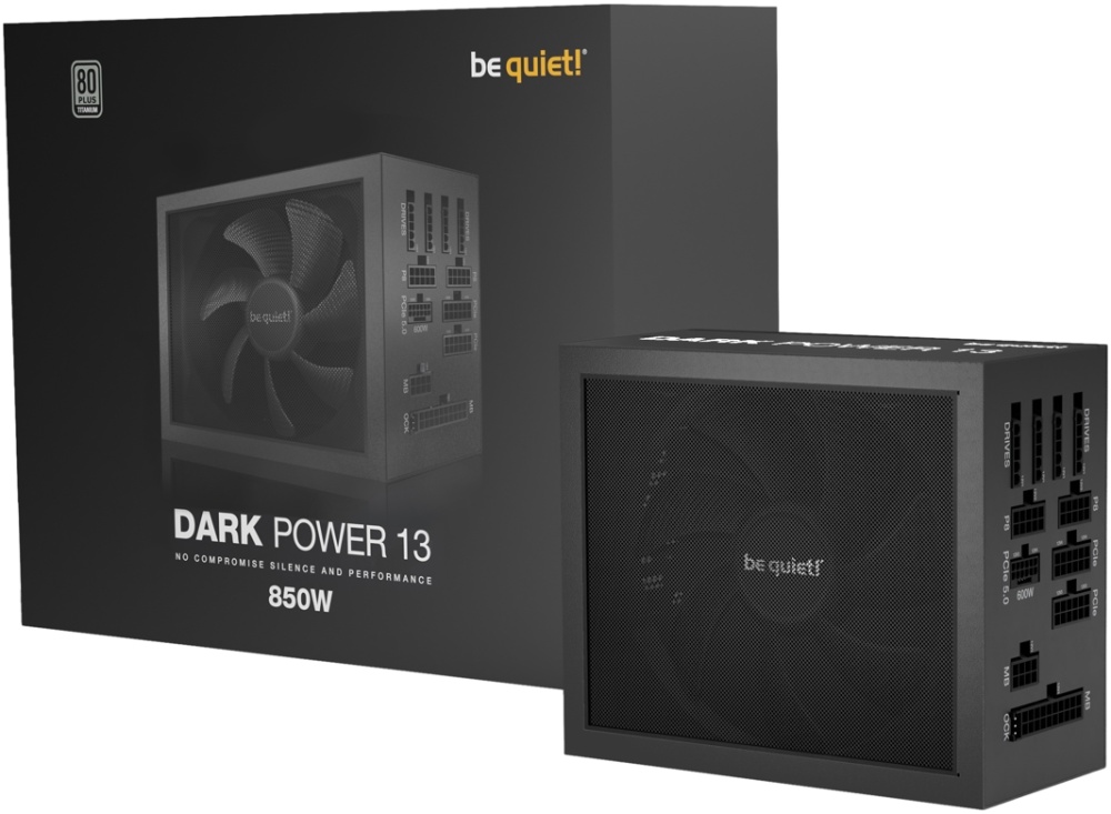 Блок питания be quiet! Dark Power 13, 850W, 80+ Titanium (BN334)-3