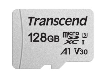 Transcend microSDXC 128 ГБ Class 10, V30, A1, UHS Class 3, R/W 100/40 МБ/с