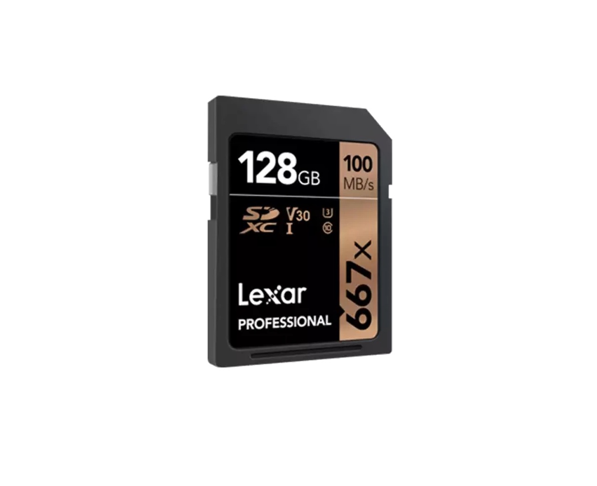 Карта памяти Lexar SDXC 128Gb V30 UHS-I U3-2