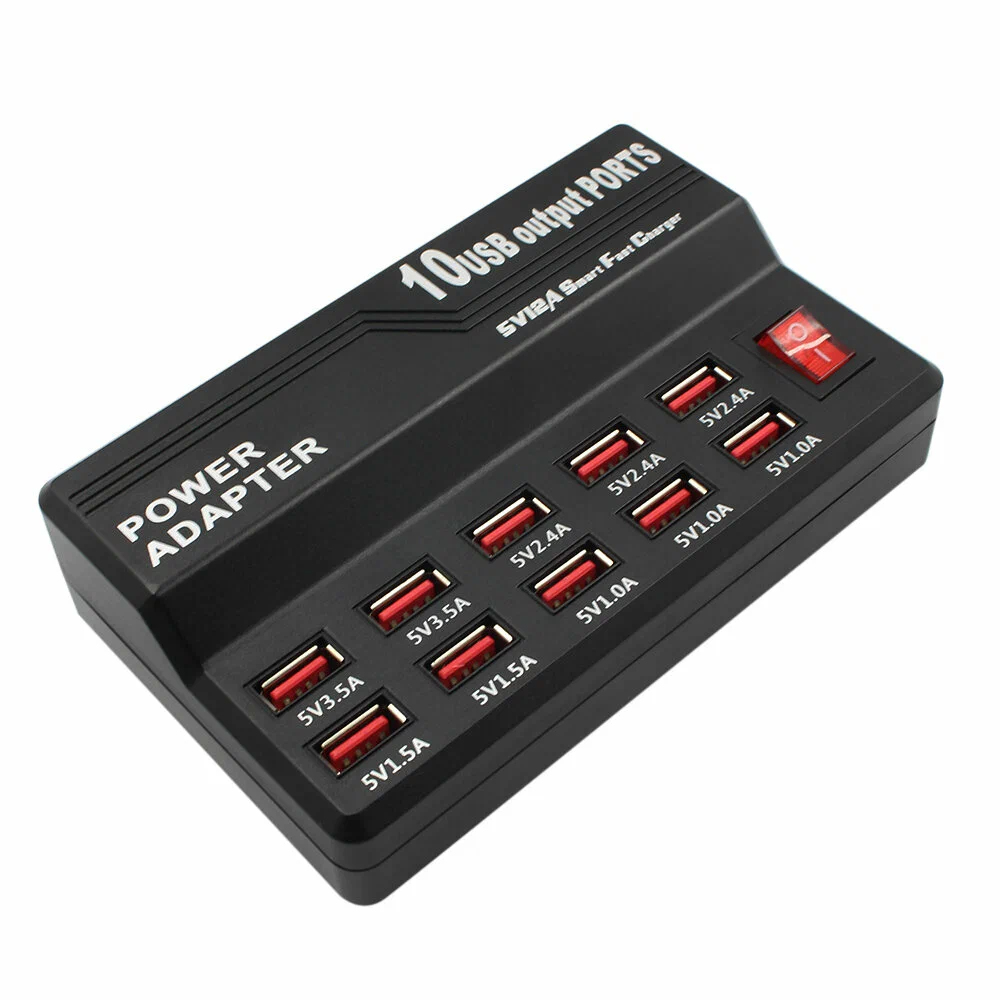 Зарядное Устройство USB NNM W-838 (порты: 10 Type-A /12A) 60Вт-1