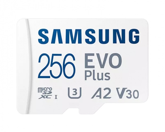 Карта памяти microSDXC 256Gb Samsung EVO Plus UHS-I U3 V30 A2 (MB-MC256KA)-1