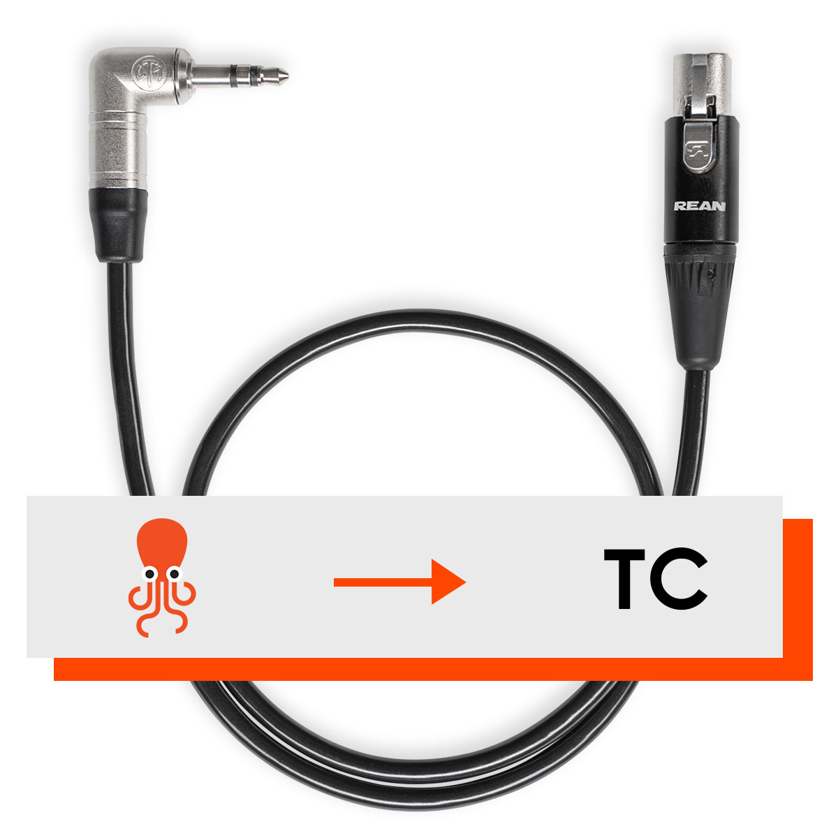Кабель Timecode Tentacle C09 - Jack 3.5 mm на Mini XLR (TA3) Sound Devices-1