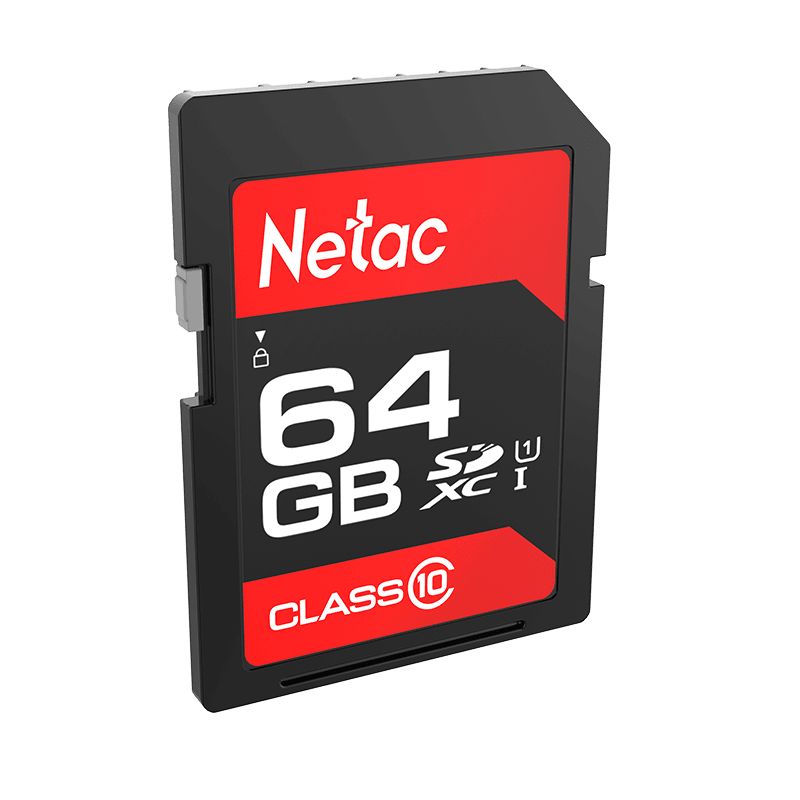 Карта памяти SDXC 64Gb Netac P600 Class 10 UHS-I 80MB/s-1