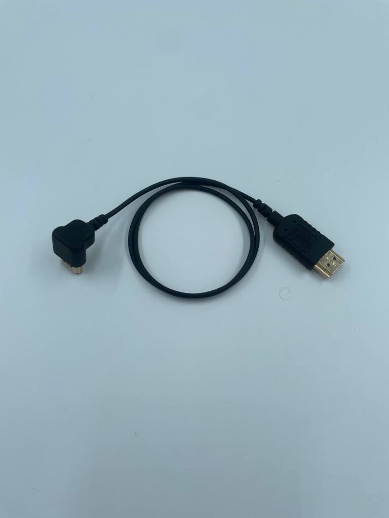 Кабель HDMI(M) - HDMI(M) 4K 60Hz Тонкий 60 см угловой-1