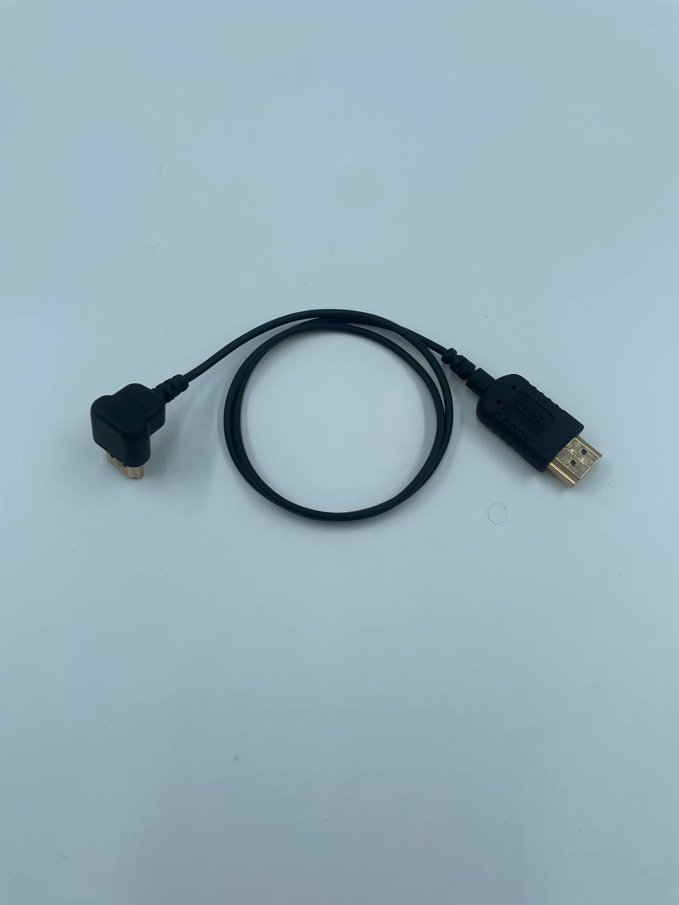 Кабель HDMI(M) - HDMI(M) 4K 60Hz Тонкий 60 см угловой-1