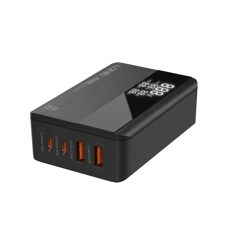 Зарядное Устройство USB Ldnio A4809C (порты: 2 Type-A /2 Type-С) 100W-1