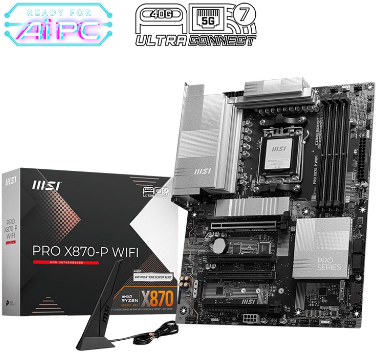 Материнская плата MSI PRO X870-P WIFI (AM5, ATX)-3