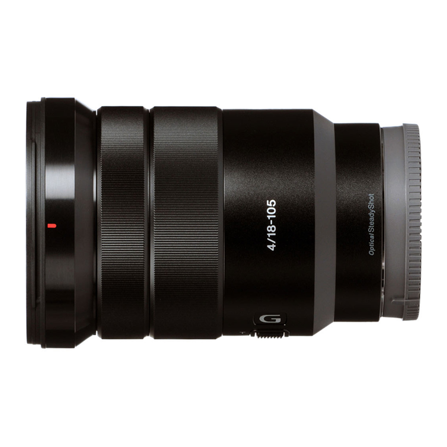 Объектив Sony E PZ 18-105 f/4 G OSS (SELP18105G)-1