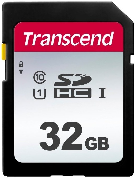 Карта памяти Transcend 300S SDHC UHS-I U1 32Gb (95/20 MB/s)-1