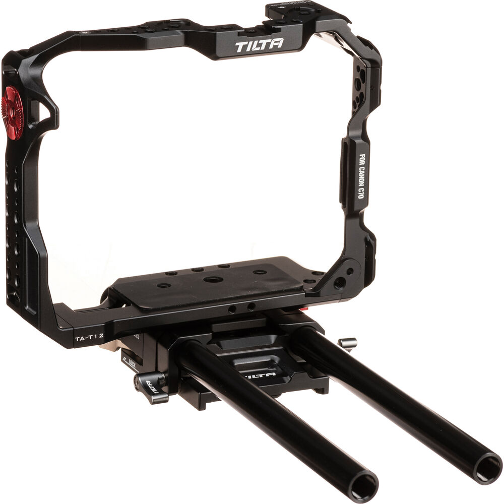 Клетка Tilta TA-T12-A-B Canon C70 Lightweight Kit with baseplate-1