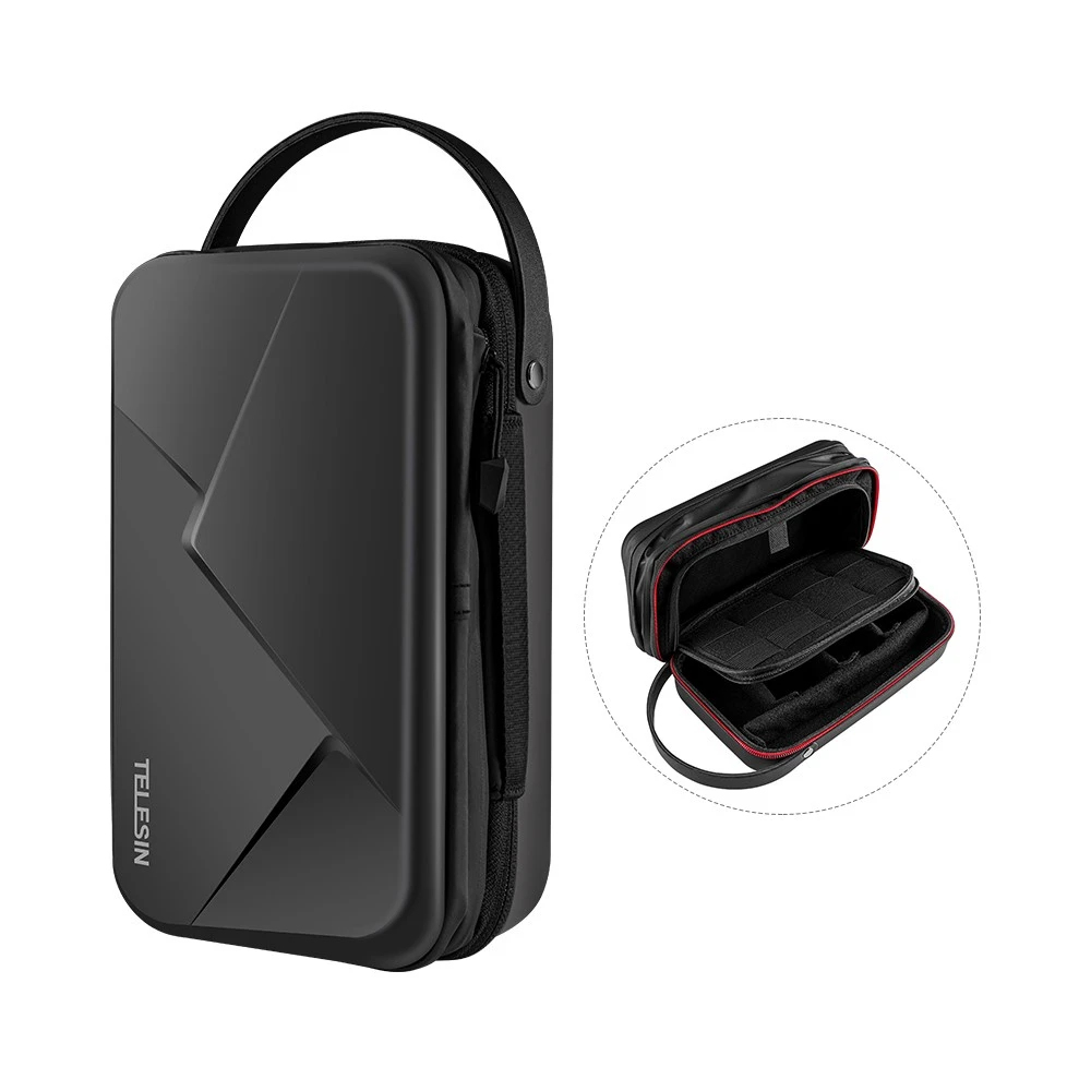 Кейс органайзер защитный EVA Telesin Carry Case M-расширяемый (GP-PRC-278-02)-1