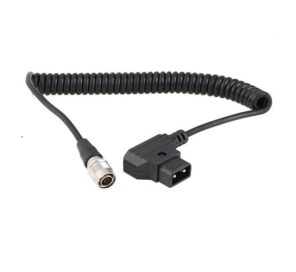 Кабель Питания Спиралеобразный Hawk-Woods DC D-tap - HIROSE 4-pin