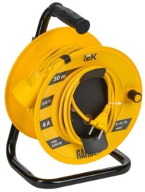 Удлинитель на катушке IEK УК30, 50м