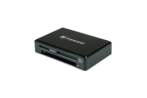 Кард-ридер Transcend SD /microSD/CompactFlash TS-RDС8 (microUSB 3.1/ Gen 1/Type B)-1