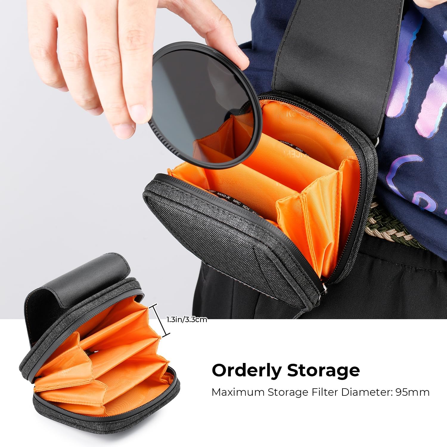 Чехол Защитный для Светофильтров K&F Concept Fliter Bag 03-4