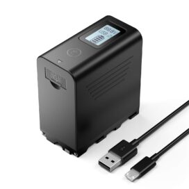 Powerextra типа NP-F970 с увеличенной ёмкостью 8800 мАч