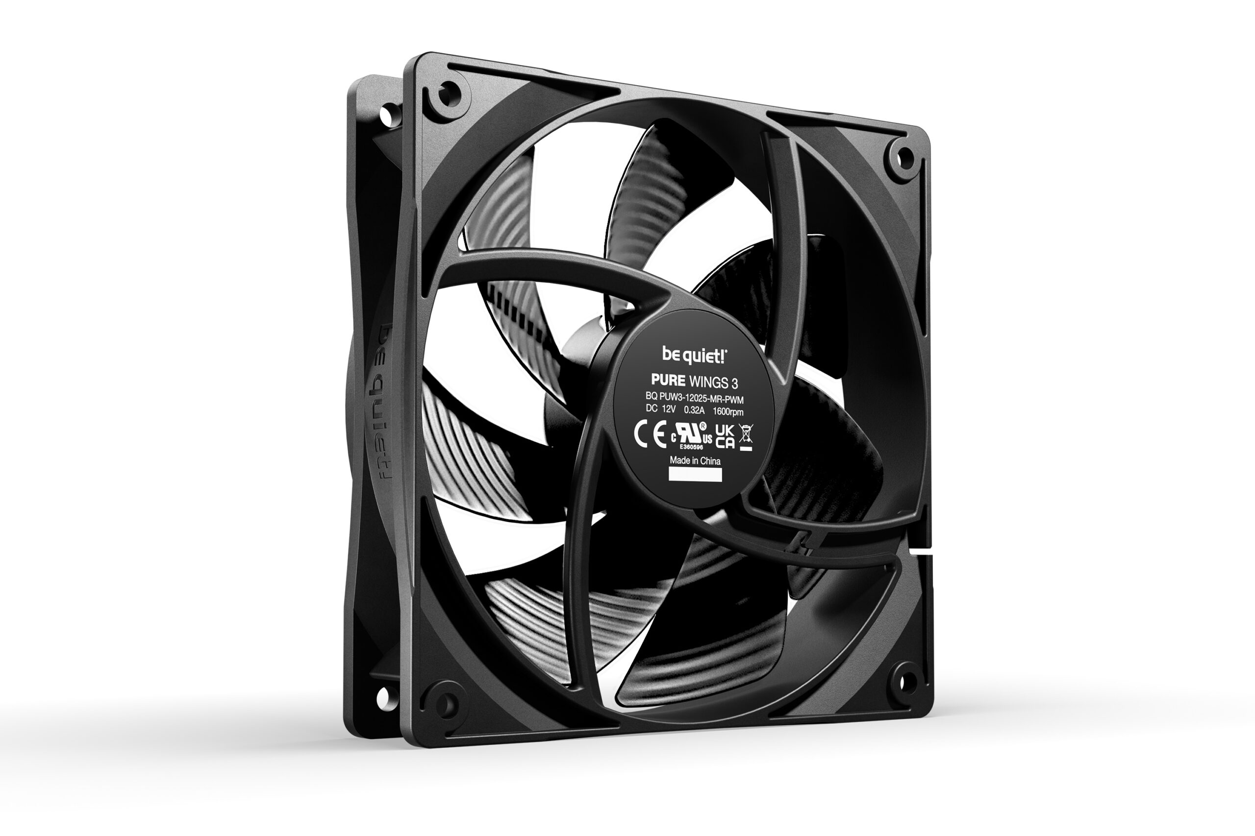 Вентилятор для корпуса BE Quiet! Pure Wings 3 120mm PWM (BL105)-1