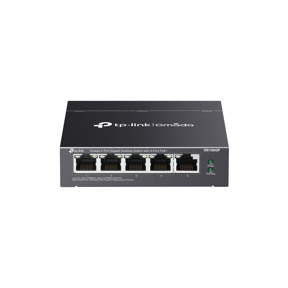 Коммутатор неуправляемый 1 Гбит/с TP-Link DS105G (5 портов, PoE)-1