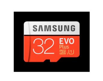 Карта памяти microSDHC UHS-I Samsung EVO Plus 32 ГБ