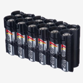 Кассета для аккумуляторов 12 AA Pack Battery Caddy Storacell (T. Black)