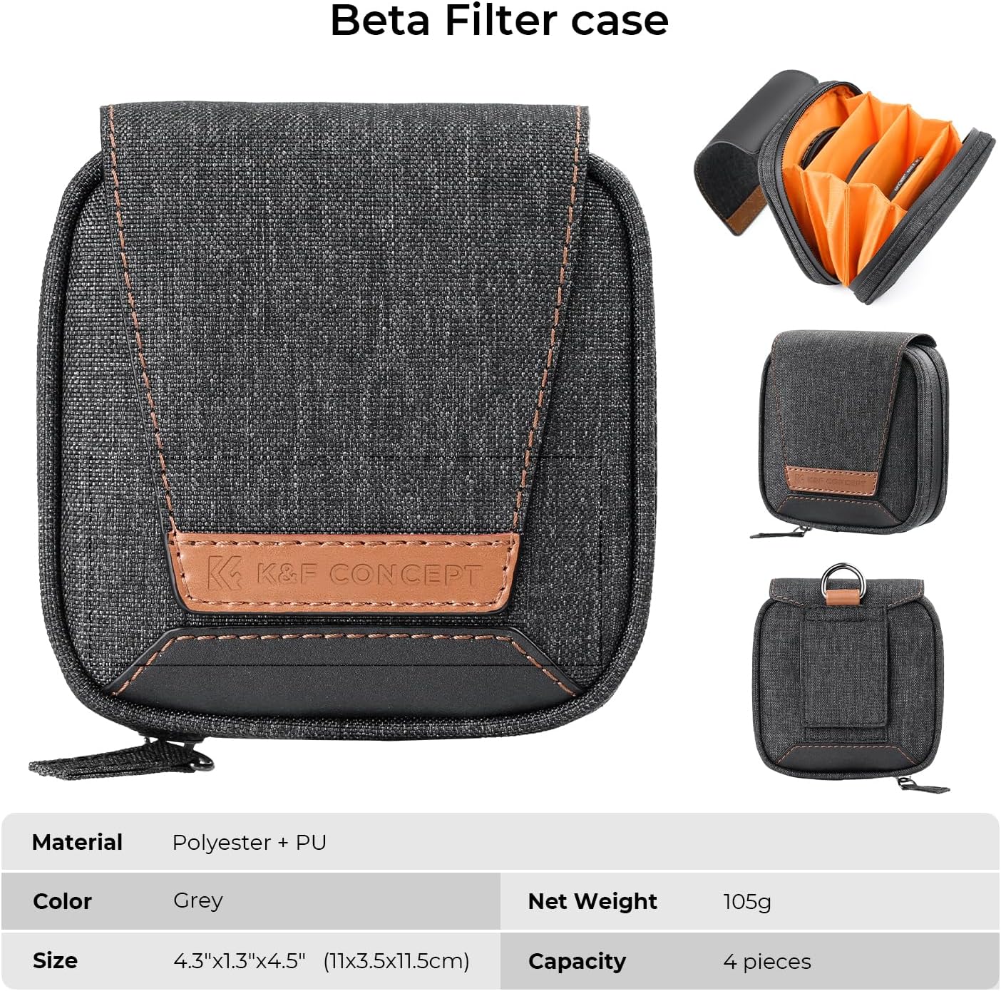 Чехол Защитный для Светофильтров K&F Concept Fliter Bag 03-2