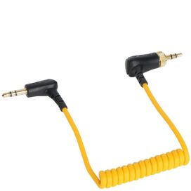 Кабель mini Jack 3.5mm ( угловой) на  mini Jack 3.5mm (с гайкой) Deity C12