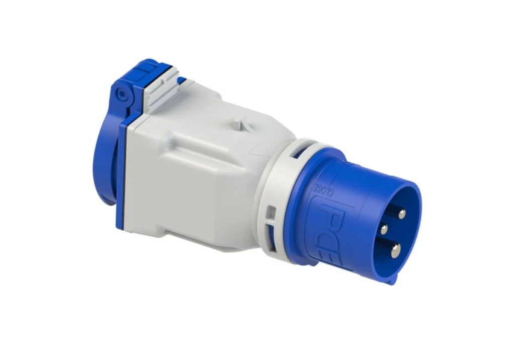 Адаптер CEE PCE 16A 1P+N+E – Schuko 16A 2P+E IP44 9433100-1