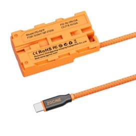 Имитатор батареи  ZGCine NP-F550 - Type-C