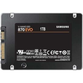 SSD диск SAMSUNG 870 EVO 2.5" 1000Гб SATA (MZ-77E1T0BW)