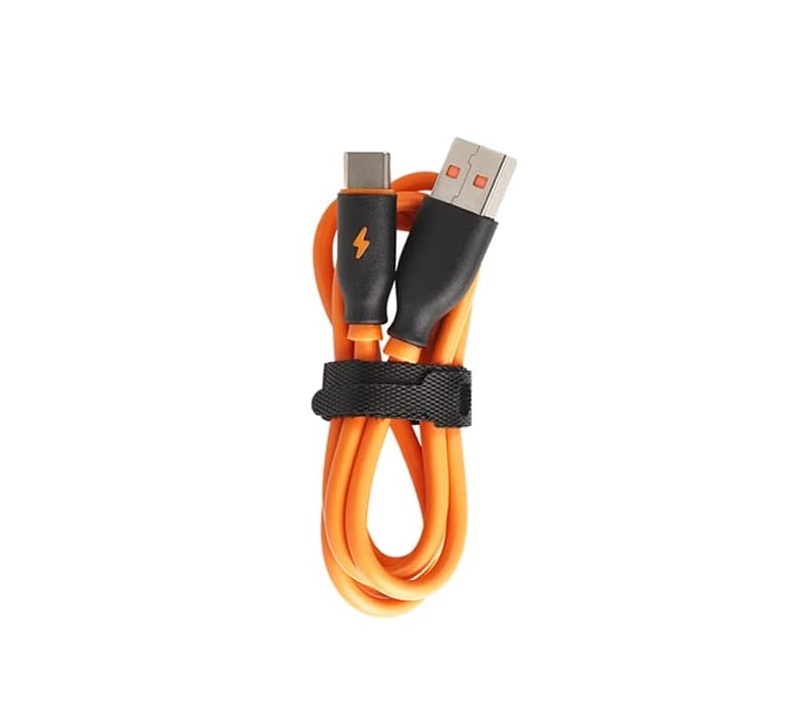 Кабель USB 2.0 Type-A/Type-C для зарядки Zgcine,Оранжевый,0.9 м-1