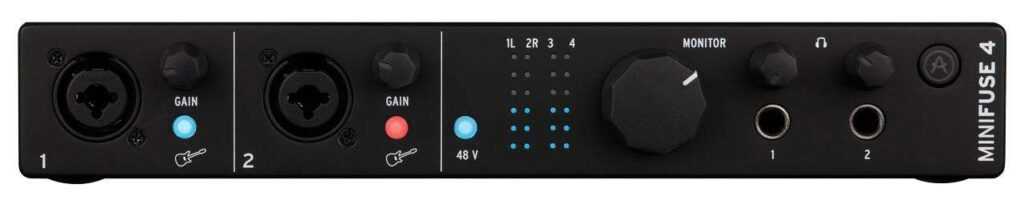 Аудиоинтерфейс ARTURIA MiniFuse 4 Black-1