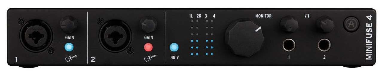 Аудиоинтерфейс ARTURIA MiniFuse 4 Black-1