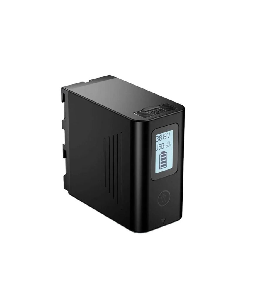 Аккумулятор Powerextra NP-F980L повышенной ёмкости 10050мА с зарядкой от USB-1