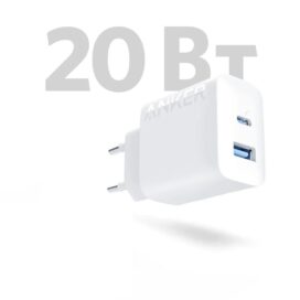 Зарядное Устройство USB Anker 312 USB-A / USB-C (B2348) 2 порта/20Вт