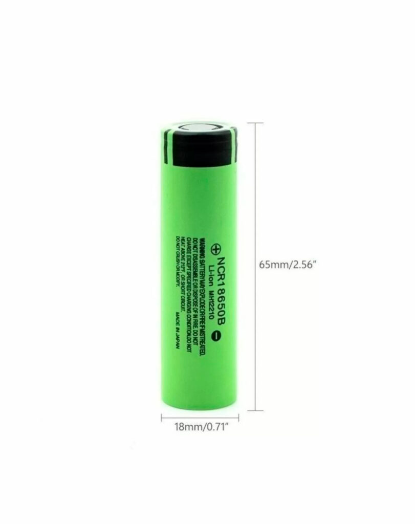 Аккумулятор 18650 LiitoKala NCR18650B (3,7В; 3400mAh; НЕзащищенный) 1шт-1